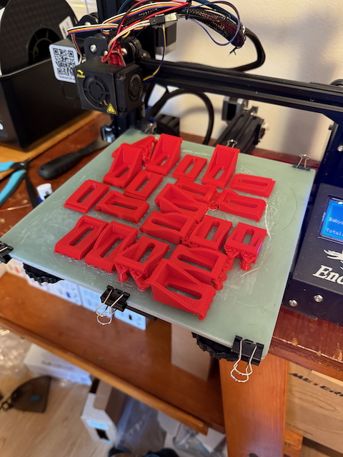 clamps on printer